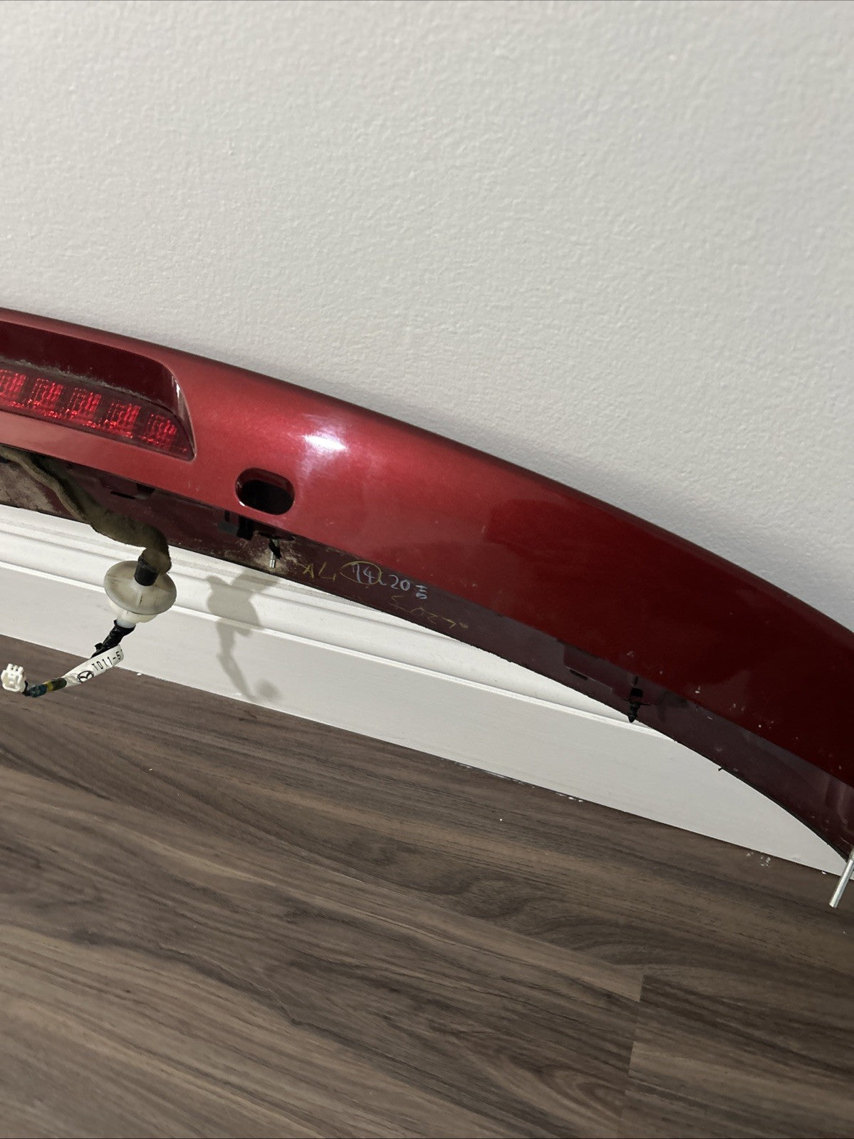 MAZDA CX-9 CX9 REAR LIFT GATE SPOILER THIRD BRAKE LIGHT  2007-2015 OEM Red 32V