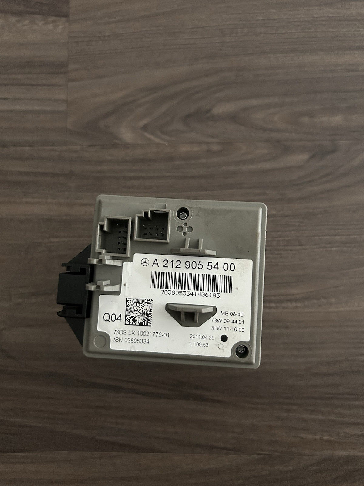 10-13 Mercedes E350 E550 E63 W212 Ignition Switch Engine W Keys A2129055400 Oem