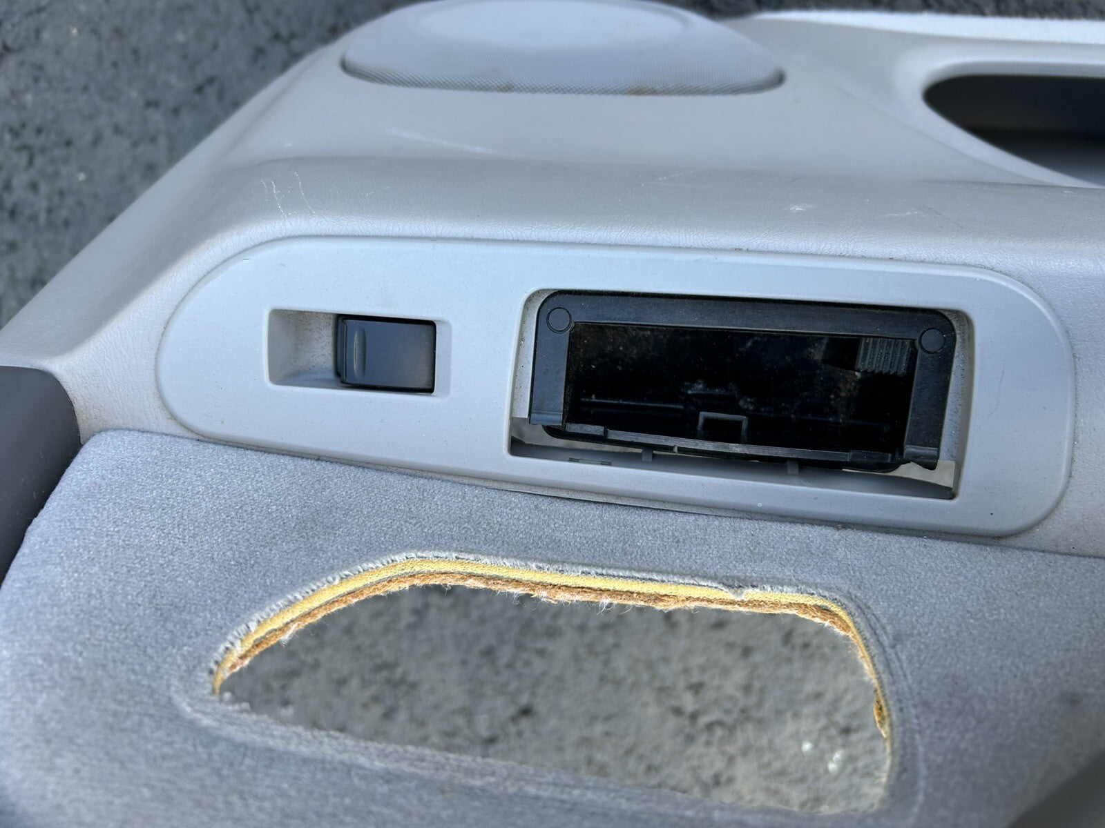 2001-2007 TOYOTA SEQUOIA REAR LEFT DRIVER SIDE DOOR PANEL TRIM OEM Gray