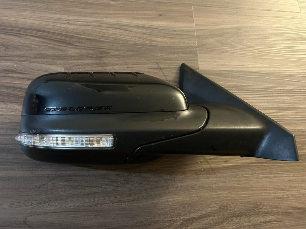 2011-2015 Ford Explorer Right Passenger Side View Door Mirror Power Black