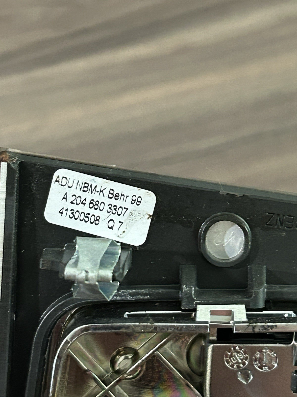 08-14 Mercedes W204, C300 Auto Shift Knob Boot & Base Trim Wood Trim