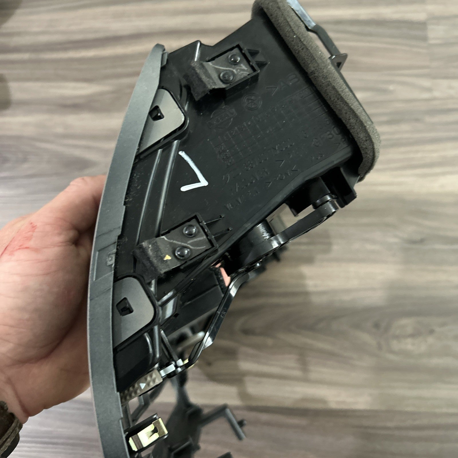 2004-2006 Nissan Maxima Dash Radio Control Panel Trim Bezel Air Vents Oem Beige