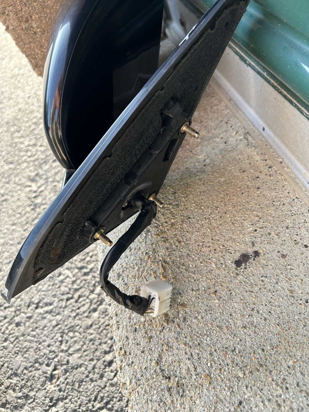 03-08 LEXUS GX470 4.7L   VIEW POWER MIRROR RIGHT PASSENGER BLACK 202