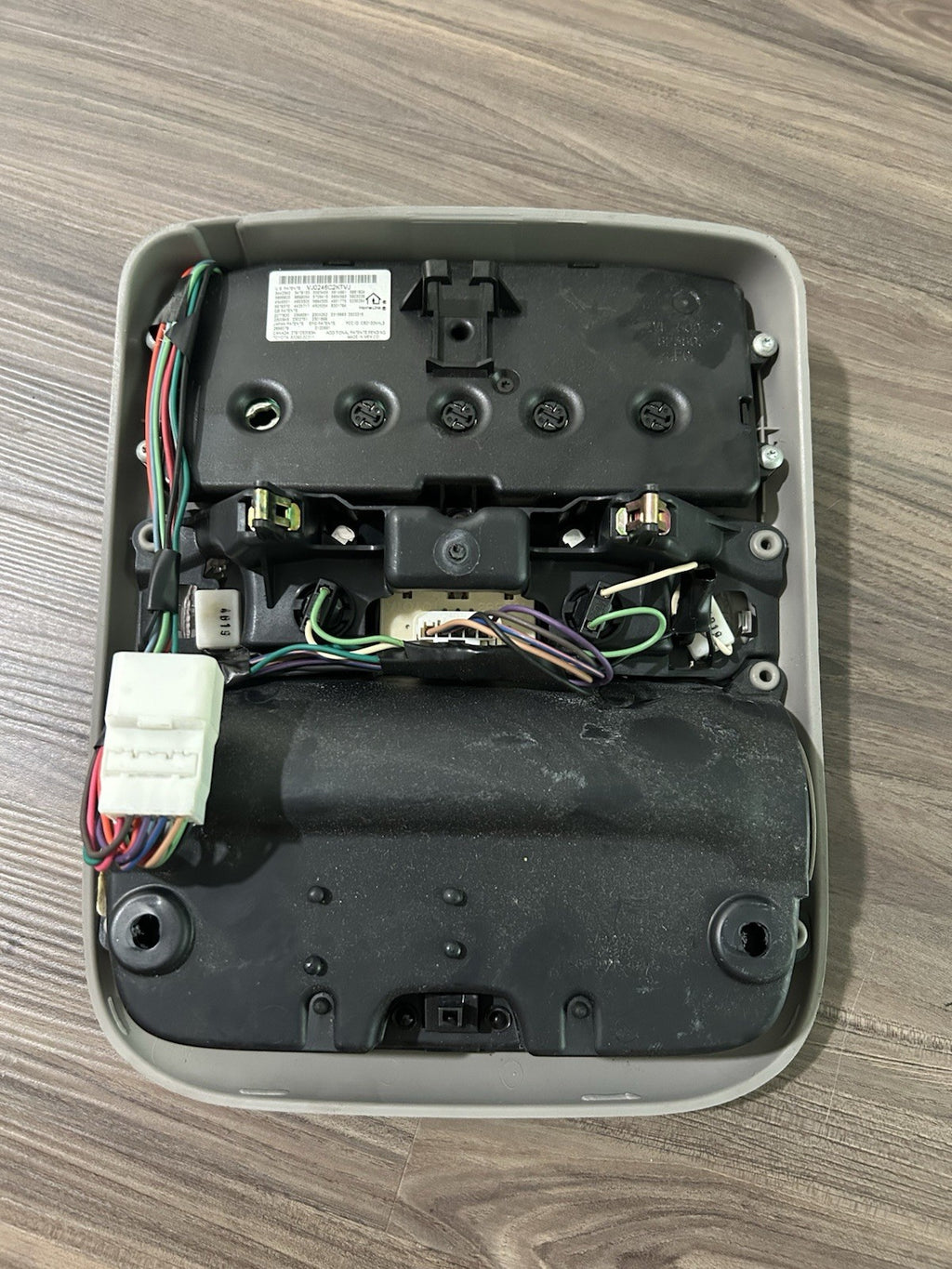 2001  - 2007 Toyota Sequoia Overhead Console Dome Light  Original OEM Gray