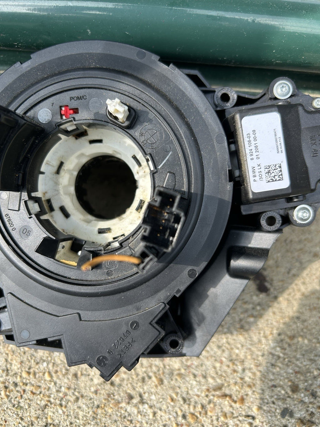 06 07 08 09 10 BMW 528xi oem clock spring turn wiper cruise switch assembly