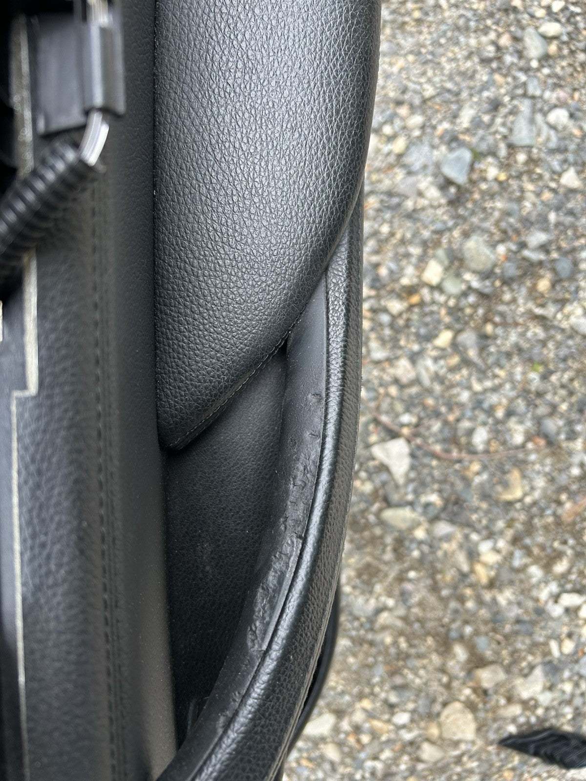 ⭐ 14-18 Bmw F15 X5 Rear Right Passenger Door Card Panel Trim Cover Black Oem