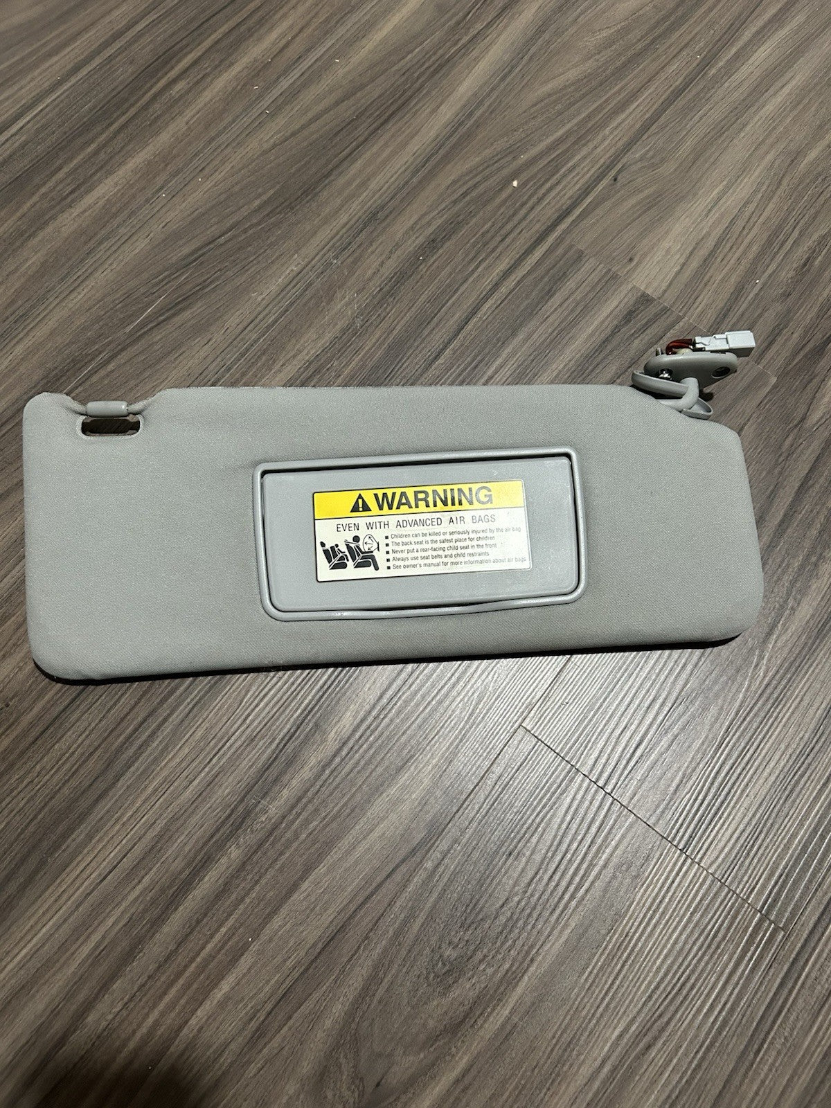 🚘✅ 2007 - 2012 ACURA RDX Sun Visor Shade Light Gray Right Passenger RH OEM