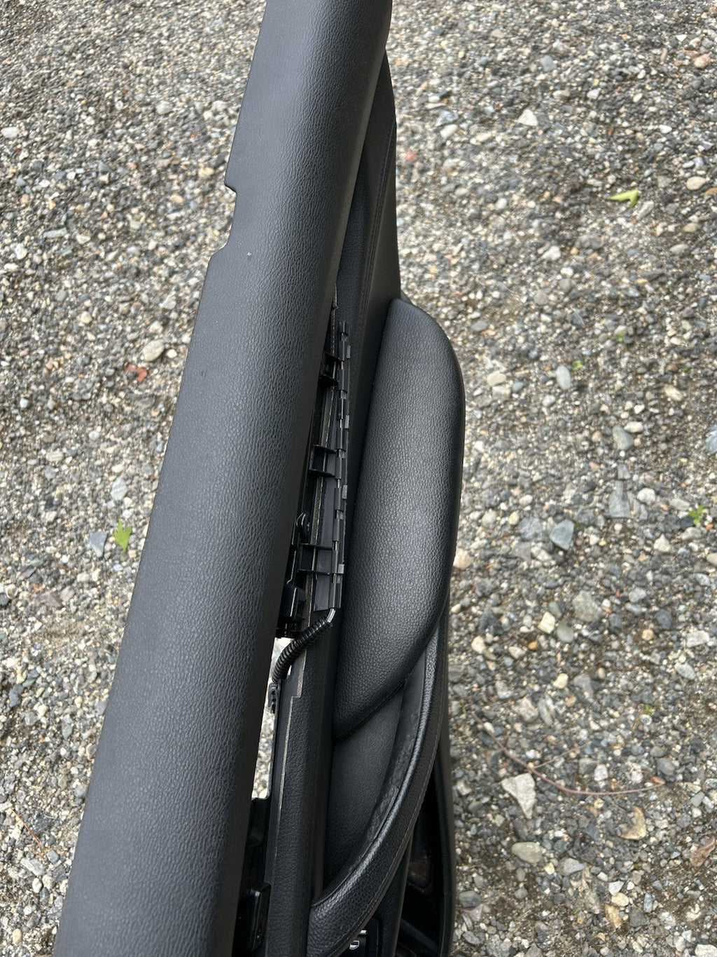 ⭐ 14-18 Bmw F15 X5 Rear Right Passenger Door Card Panel Trim Cover Black Oem