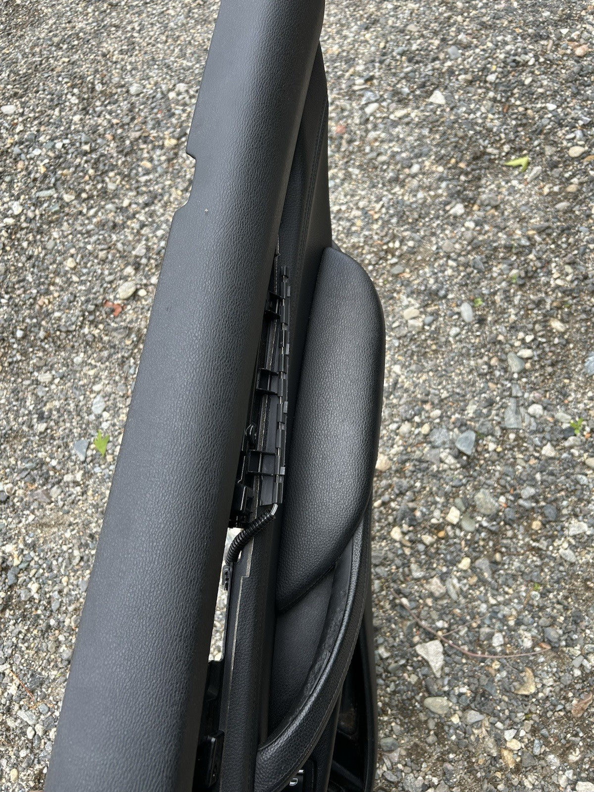 ⭐ 14-18 Bmw F15 X5 Rear Right Passenger Door Card Panel Trim Cover Black Oem