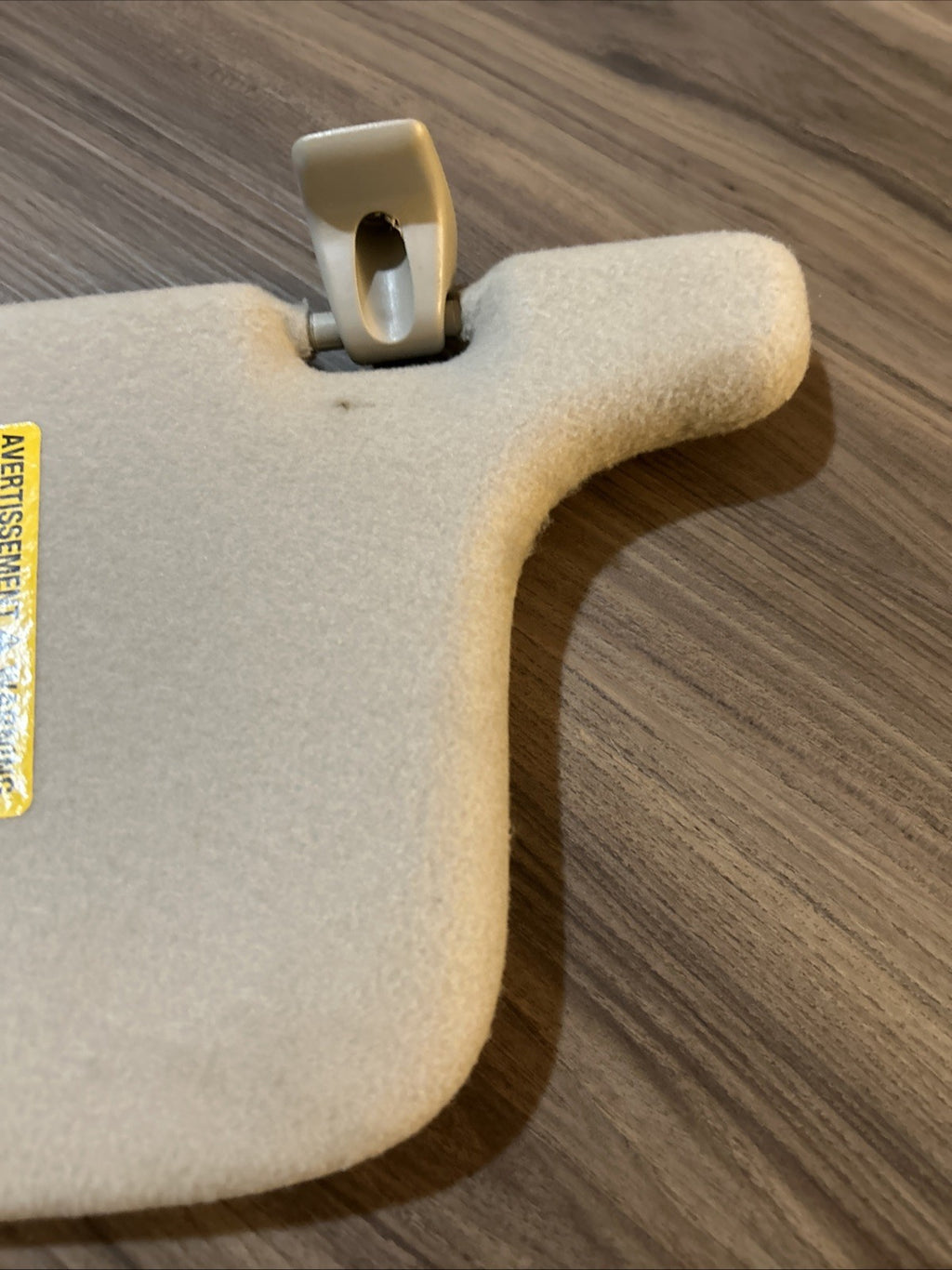 2004-2011 CHEVROLET COLORADO GMC CANYON SUN VISOR SHADE PASSENGER SIDE GRAY