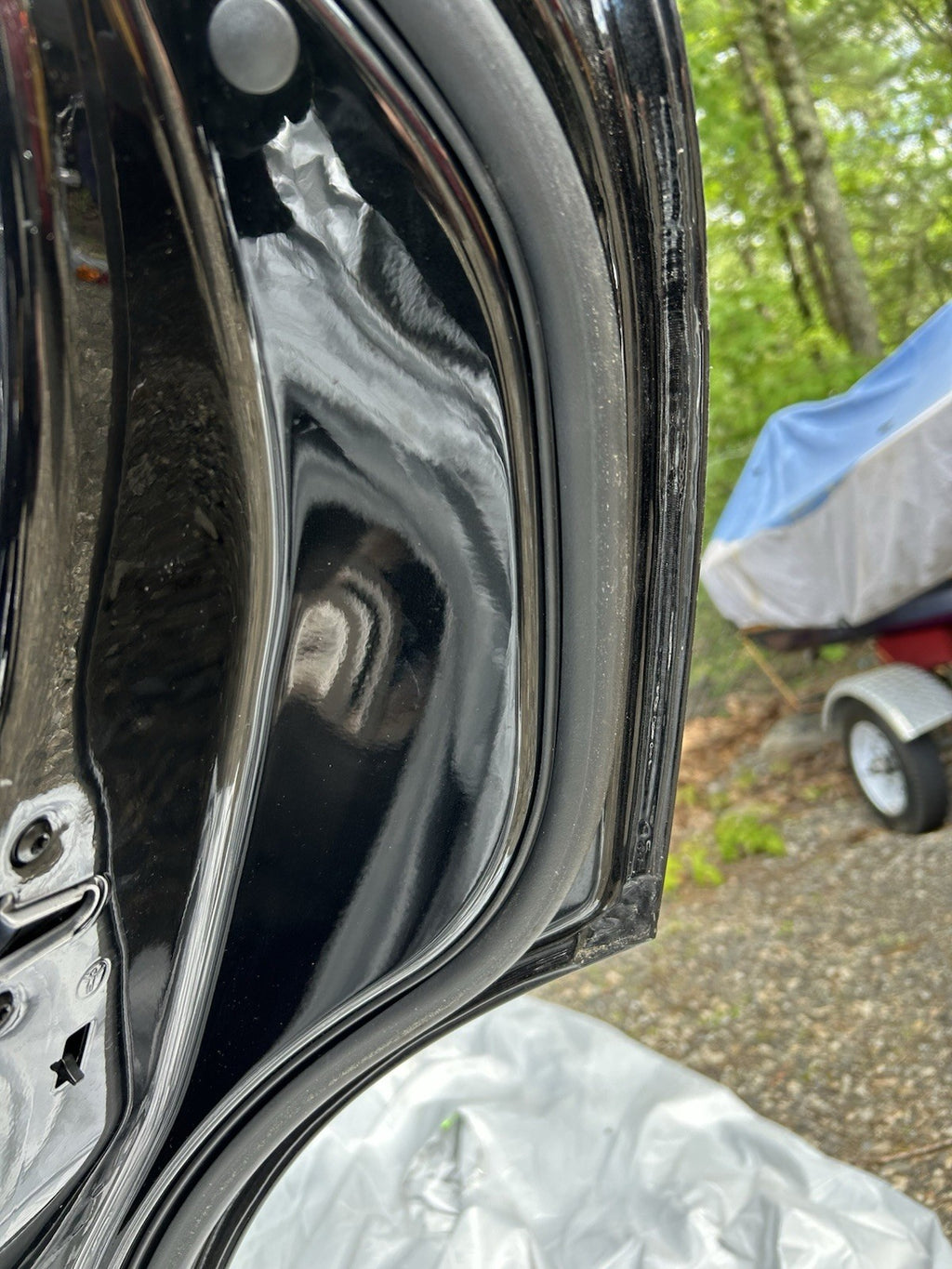 OEM 2014-2018 BMW X5 X5M F15 F85 RIGHT REAR DOOR Black 475M