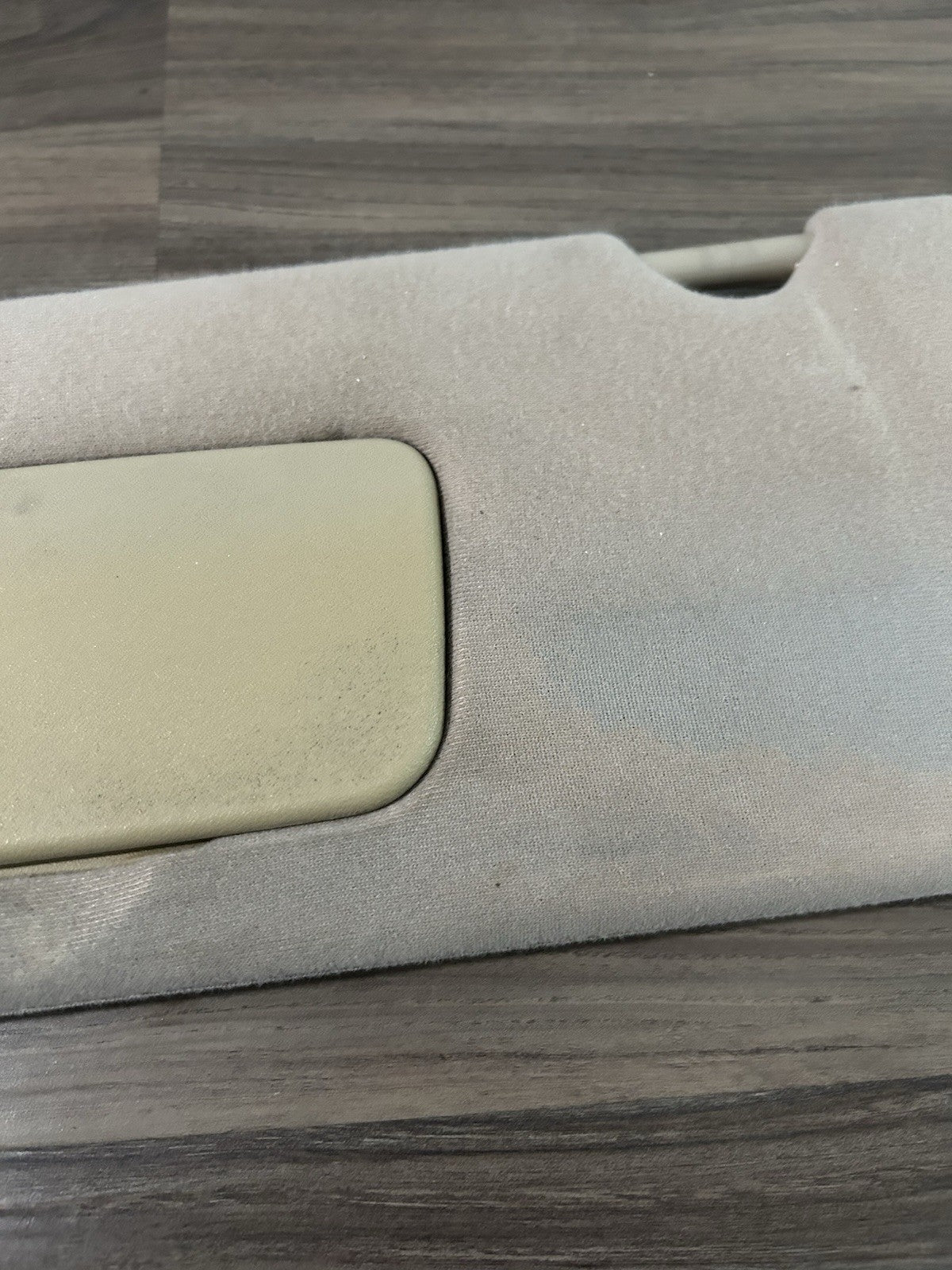 2004-2008 Toyota Solara Driver & Passenger Side Sun Visor Pair Set Tan Lighted