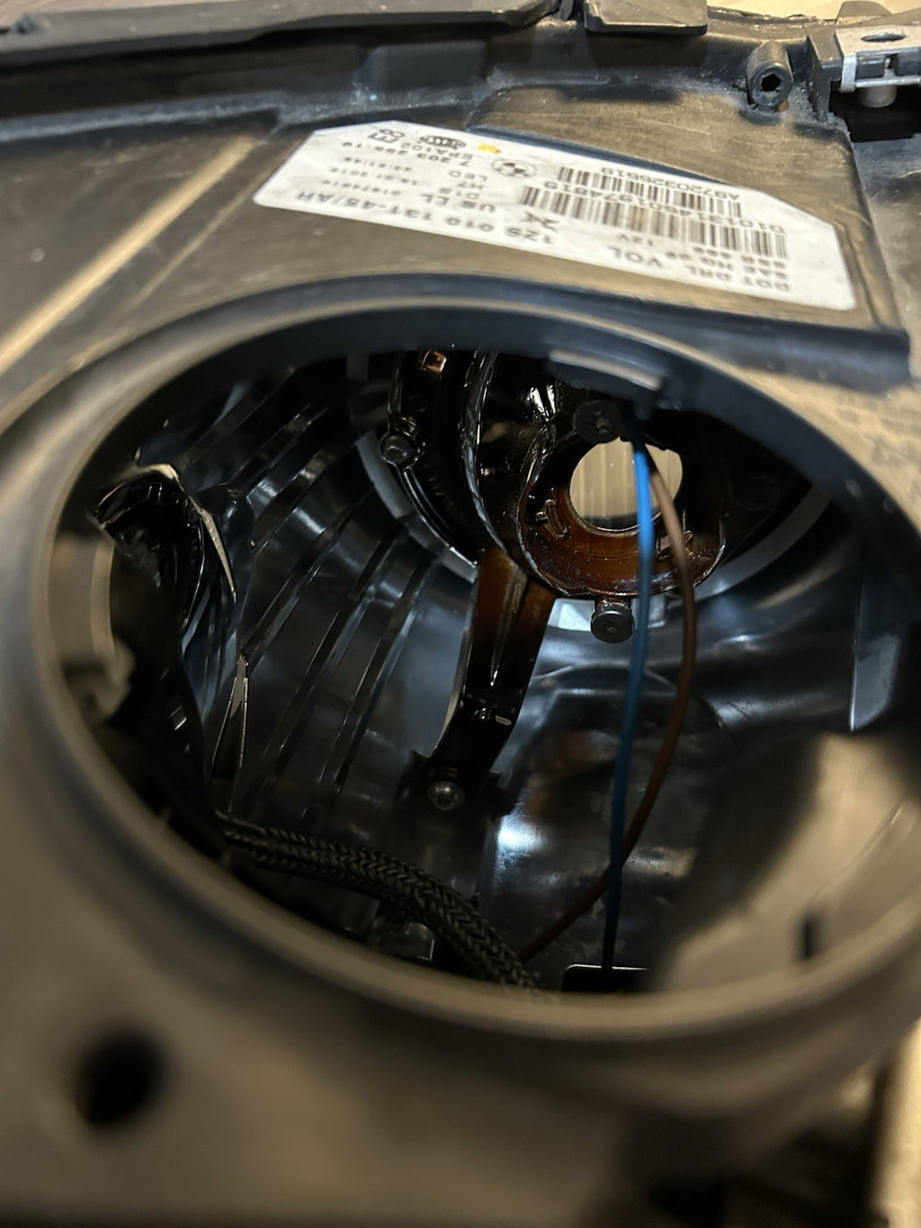 READ!!2011-2013 BMW 528I 535I 550I M5 F10 HEADLIGHT OEM LH LEFT DRIVER SIDE HID