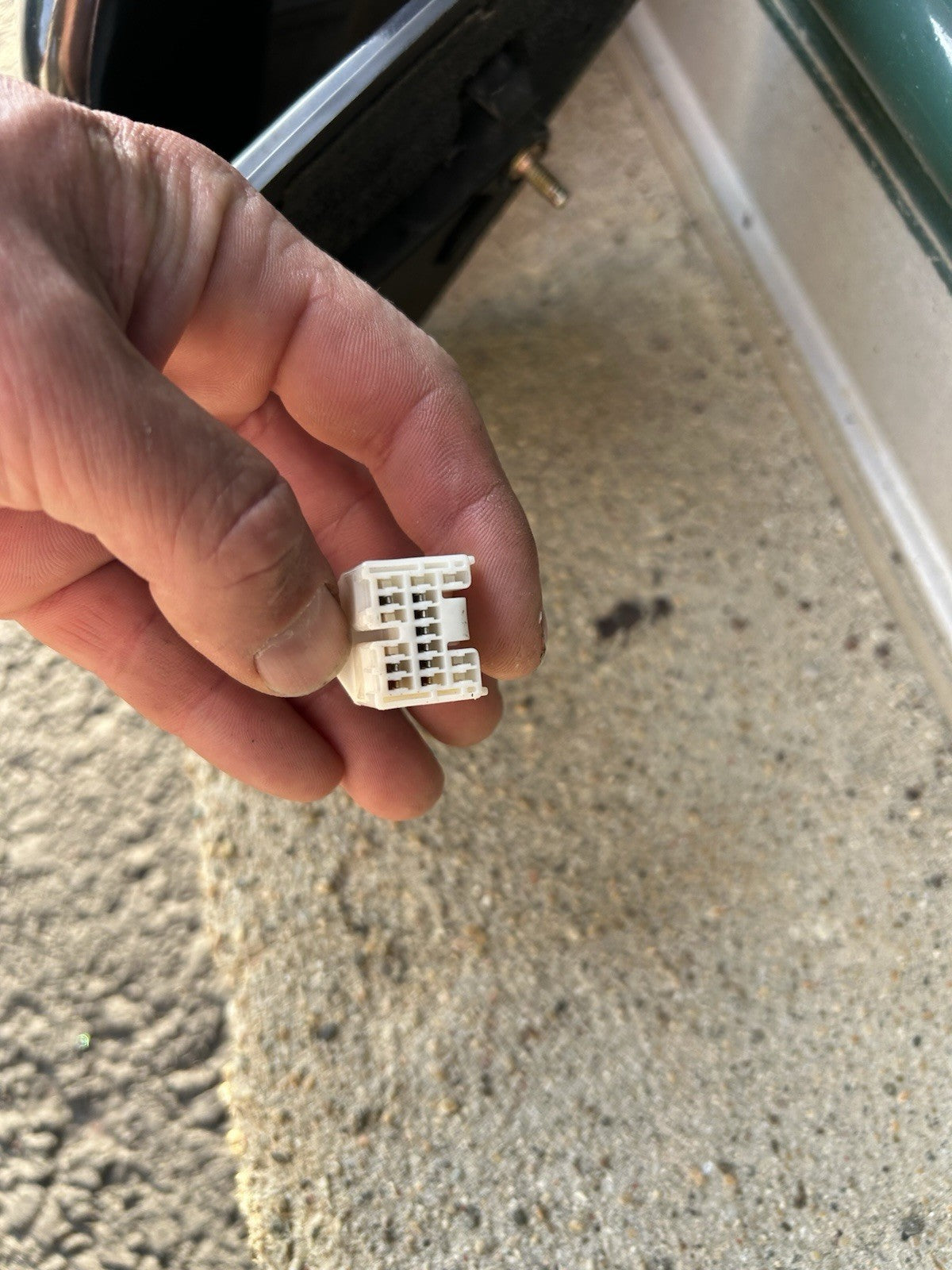 03-08 LEXUS GX470 4.7L   VIEW POWER MIRROR RIGHT PASSENGER BLACK 202