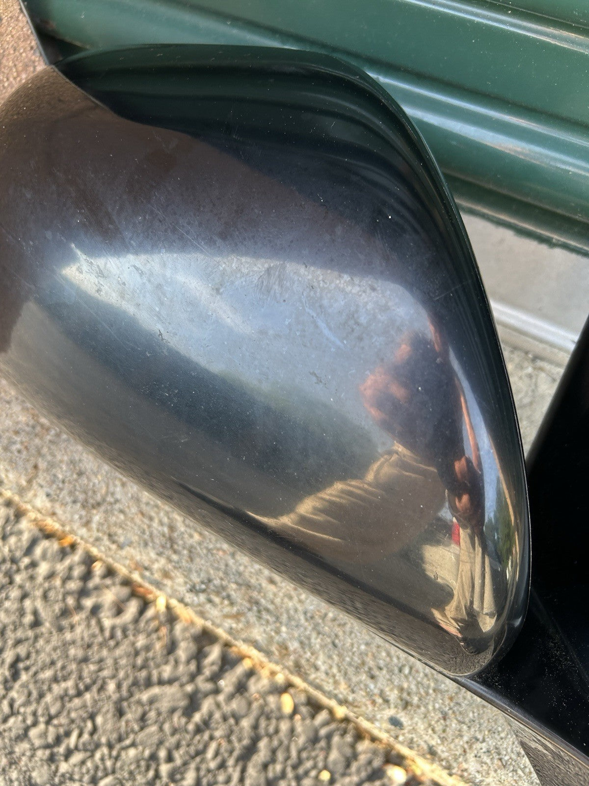 03-08 LEXUS GX470 4.7L   VIEW POWER MIRROR RIGHT PASSENGER BLACK 202