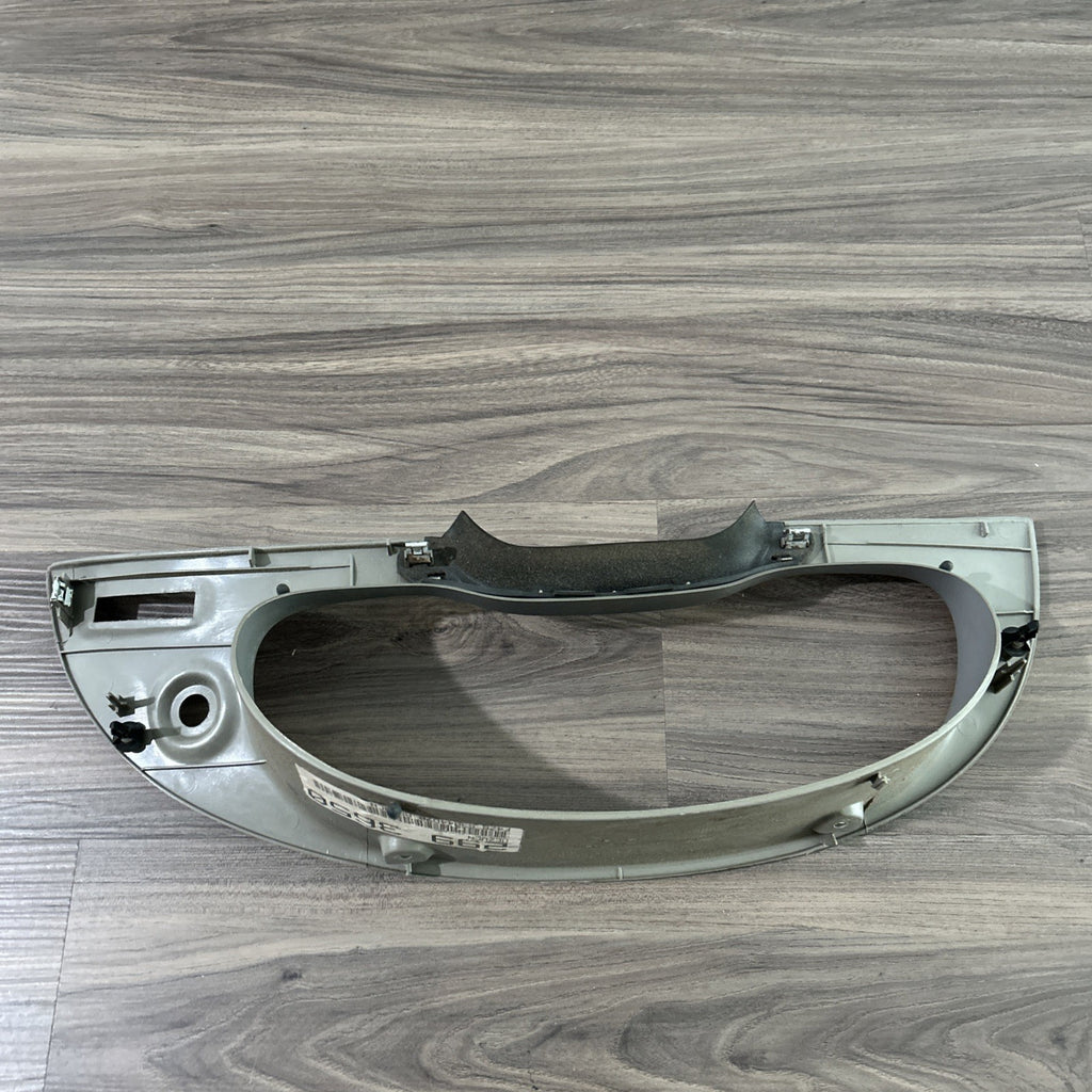 1999-2004 Ford Mustang Speedometer Gauge Cluster Trim Bezel Gray OEM