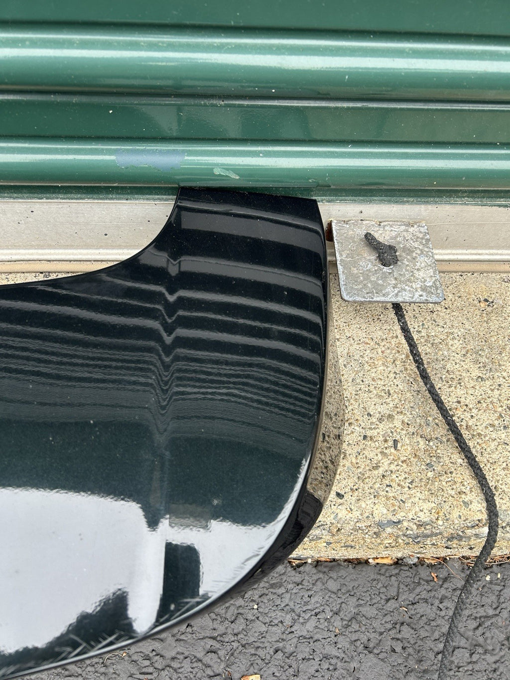 2014-2021 Jeep Grand Cherokee Rear Liftgate Upper Spoiler Wing w/Light Black OEM