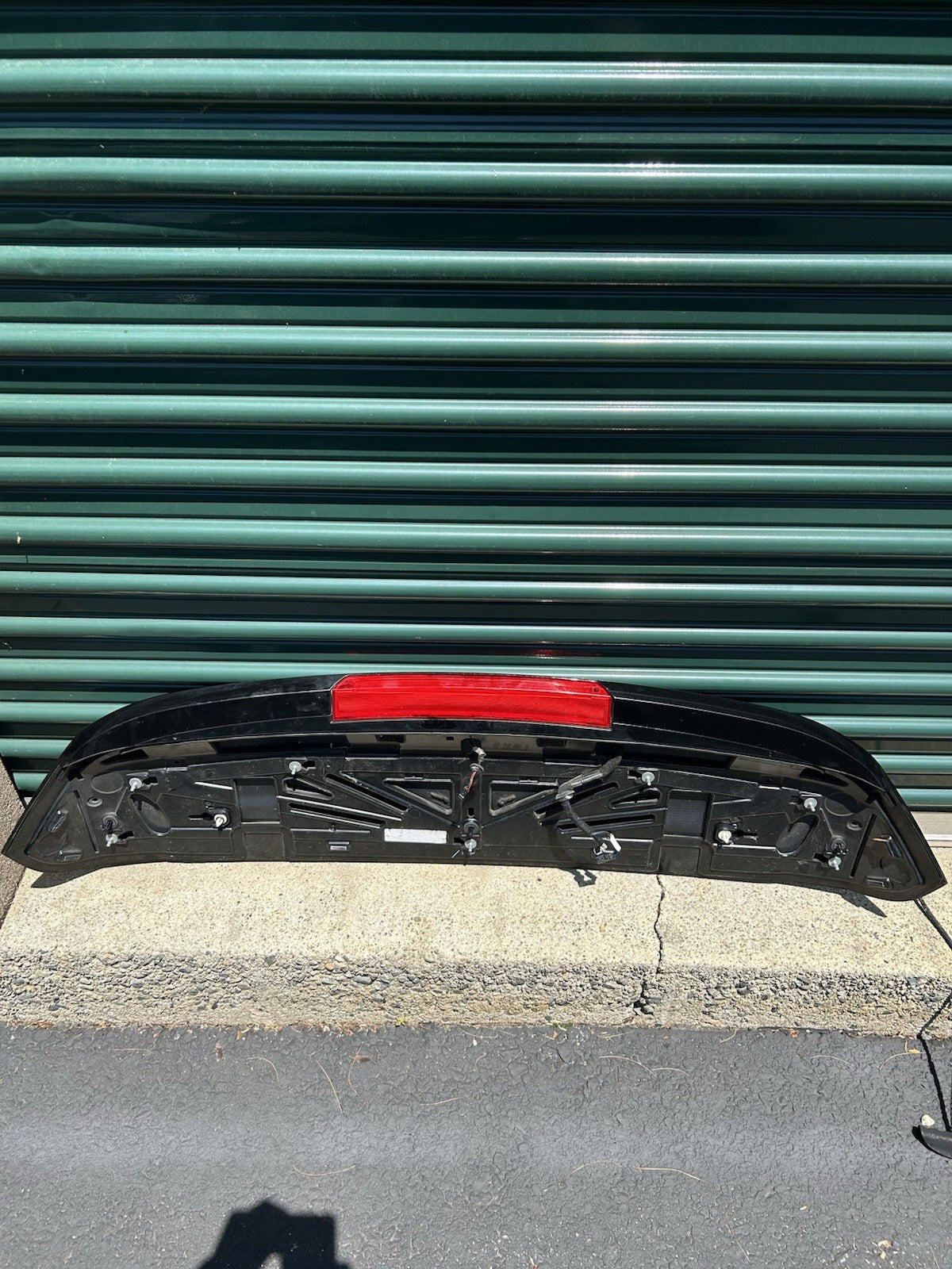 2014–2018 BMW X5 F15 Tailgate Spoiler w/ 3rd Brake Light OEM – Black 475M