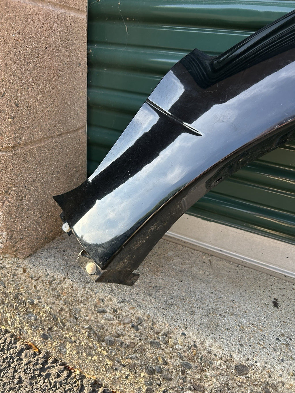 03-09 LEXUS GX470 FRONT RIGHT  FENDER FLARE TRIM MOLDING COVER BLACK 202