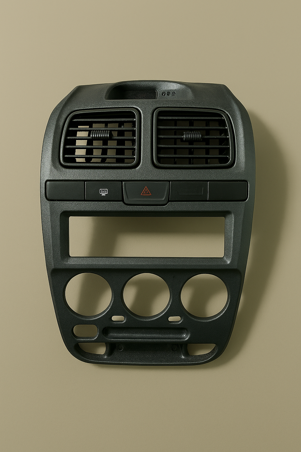 Hyundai Accent 2003 2004 2005 Dash Trim Air Vents Radio Climate Bezel Gray 03-05