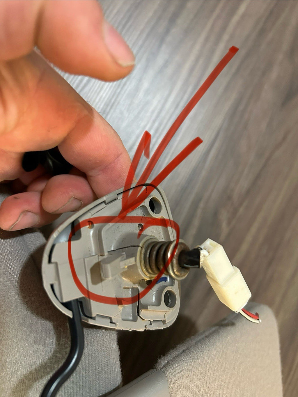 2000-2006 Toyota Tundra Sequoia DRIVER PASSENGER Left Right Sun Visor  OEM Gray