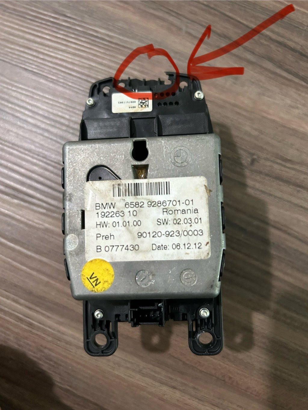 OEM BMW F02 F10 F15 F85 iDrive Navigation Controller Knob NBT NAV Button CERAMIC