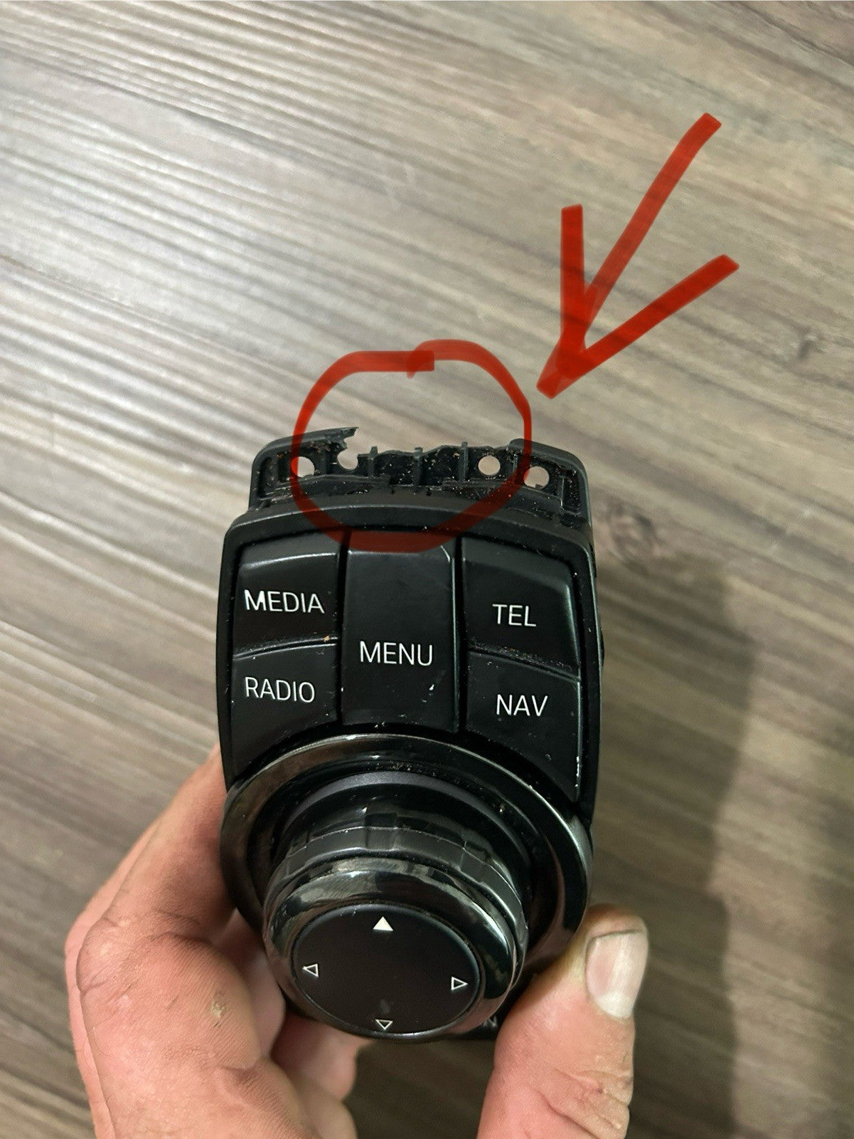 OEM BMW F02 F10 F15 F85 iDrive Navigation Controller Knob NBT NAV Button CERAMIC