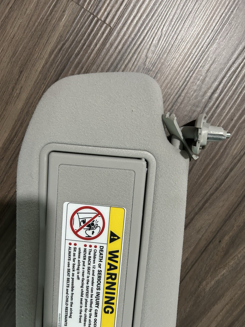 OEM C215 W220 Mercedes Benz Sun Visor Set 2000-2006 S320 S430 S500 CL500 CL600