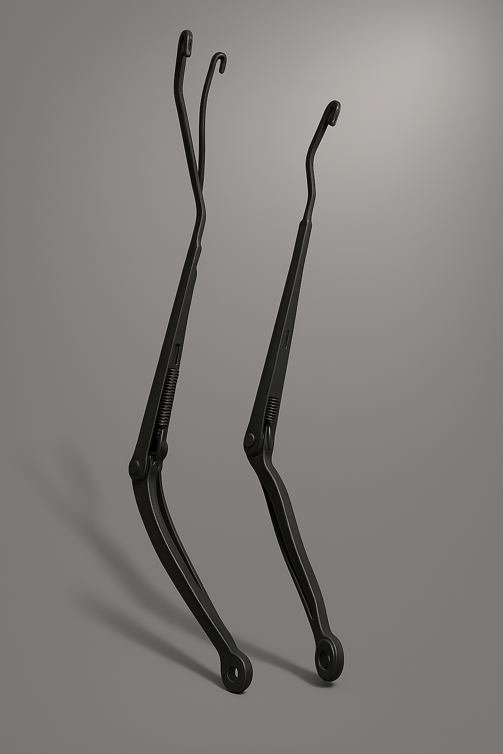 2014-2019 BMW X5 X6 (F15 F16) FRONT LEFT & RIGHT WINDSHIELD WIPER ARM SET-2