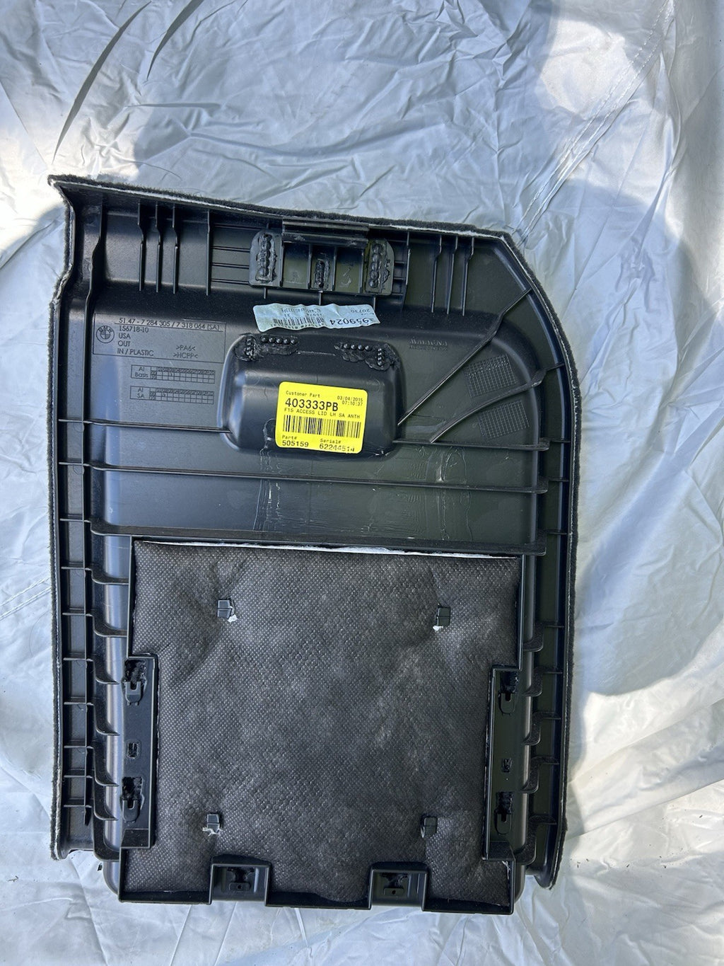 OEM 2014-2018 BMW X5 F15 F85 LEFT LH REAR TRUNK QUARTER TRIM PANEL COVER