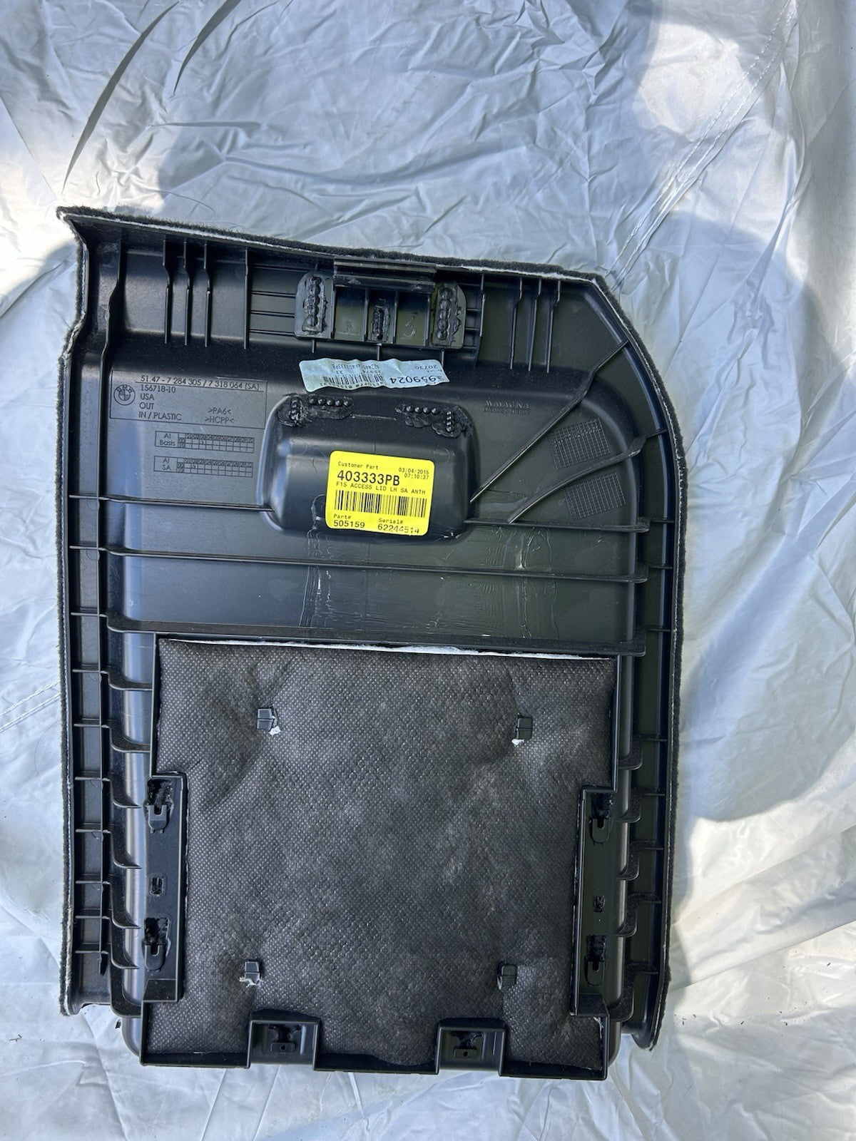 OEM 2014-2018 BMW X5 F15 F85 LEFT LH REAR TRUNK QUARTER TRIM PANEL COVER