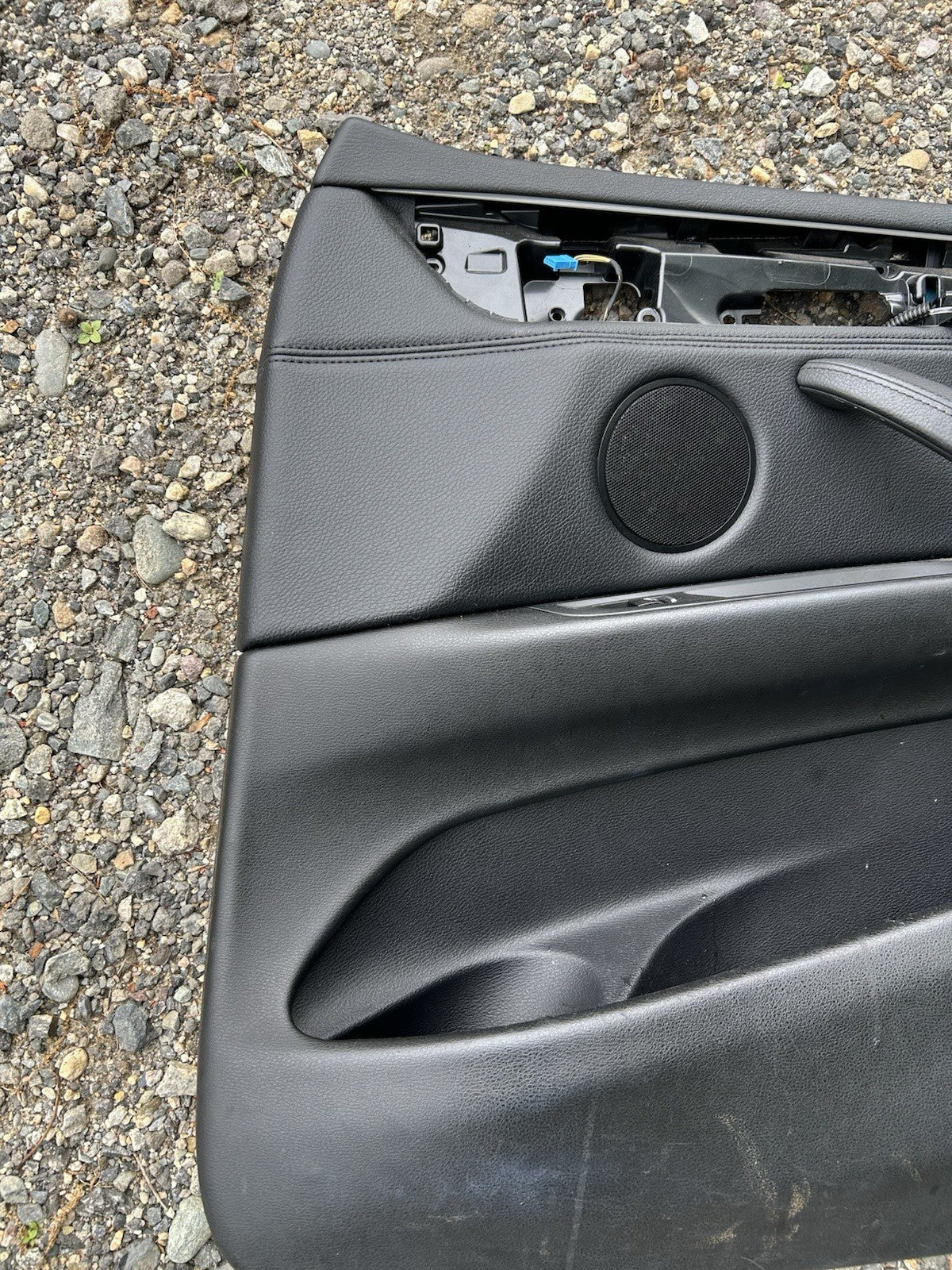 🚘 2014 - 2018 BMW X5 F15 Door Panel Front Right Door Card Black OEM🔩