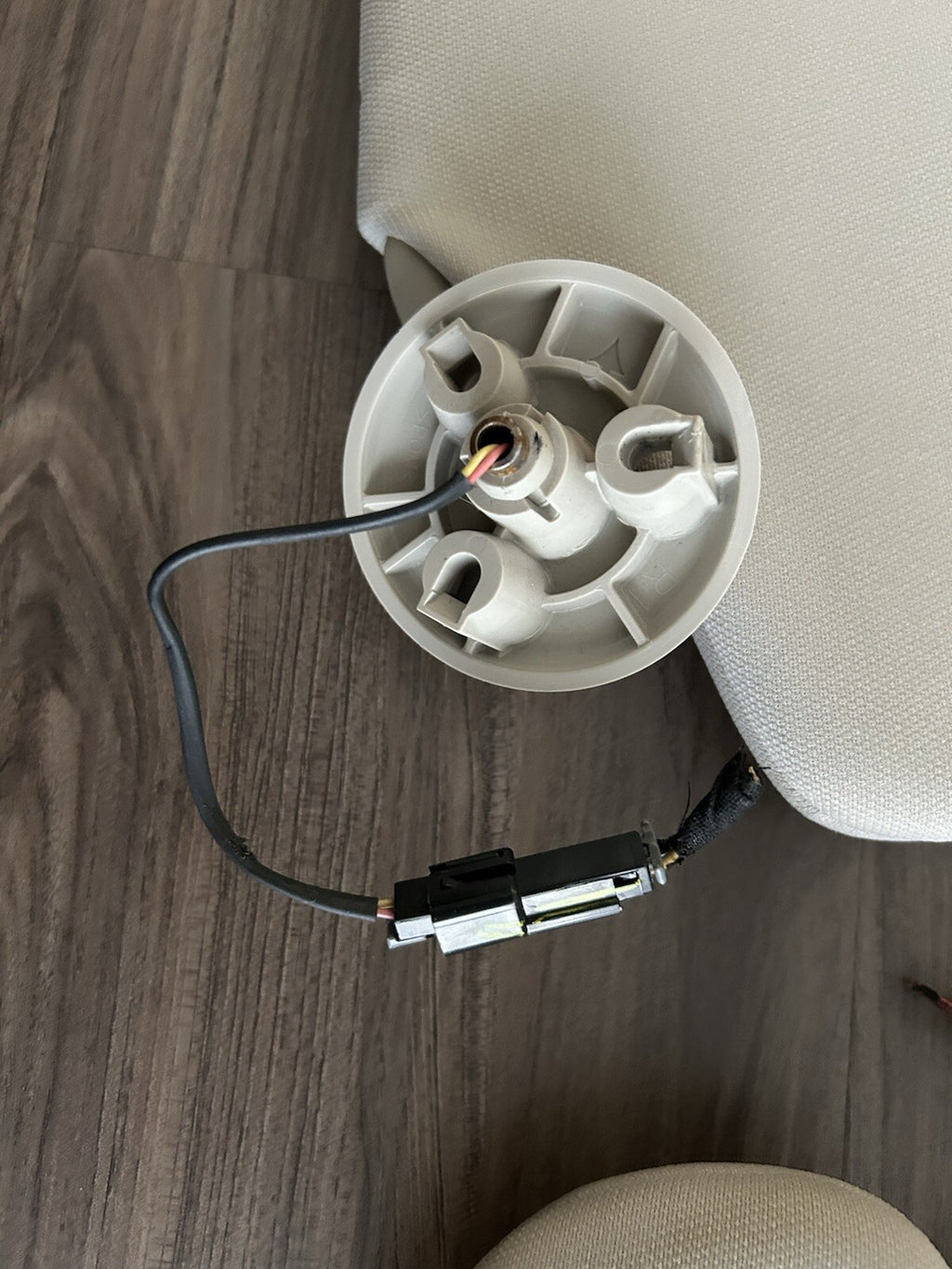 08-16 Dodge Grand Caravan / Chrysler Town Country Sun Visor Homelink Gray OEM