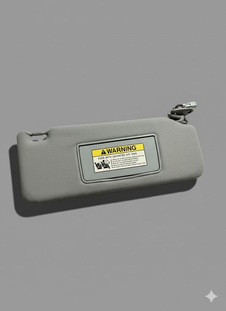 🚘✅ 2007 - 2012 ACURA RDX Sun Visor Shade Light Gray Right Passenger RH OEM