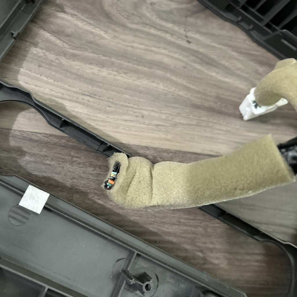 08-12 Nissan pathfinder Graphite center dash radio heat AC vent bezel trim OEM