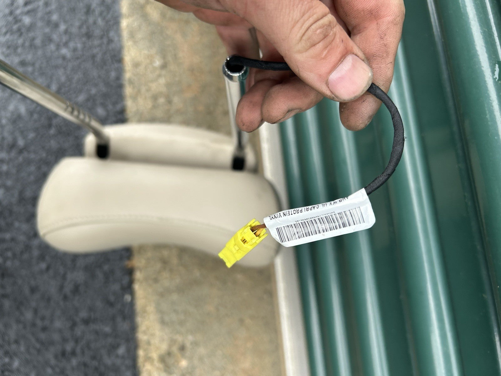 2011-2018 Jeep Grand Cherokee Headrest Front Active Tan Caprice Leather LH RH