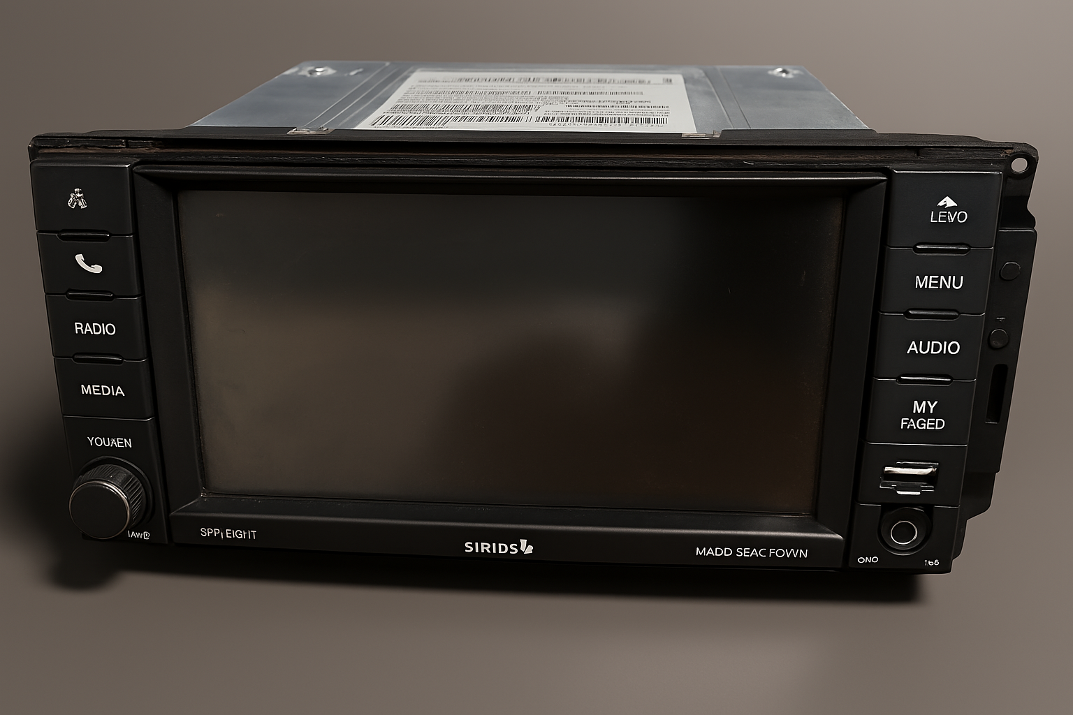 2013-2019 Dodge Caravan AM FM CD Satellite Radio Receiver RBZ