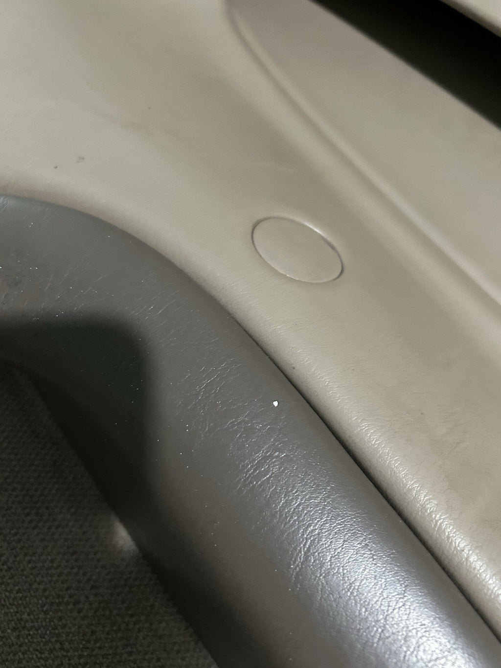 2001 2002 2003 2004 Toyota Sequoia Left Driver  Front Door Panel Trim Tan OEM