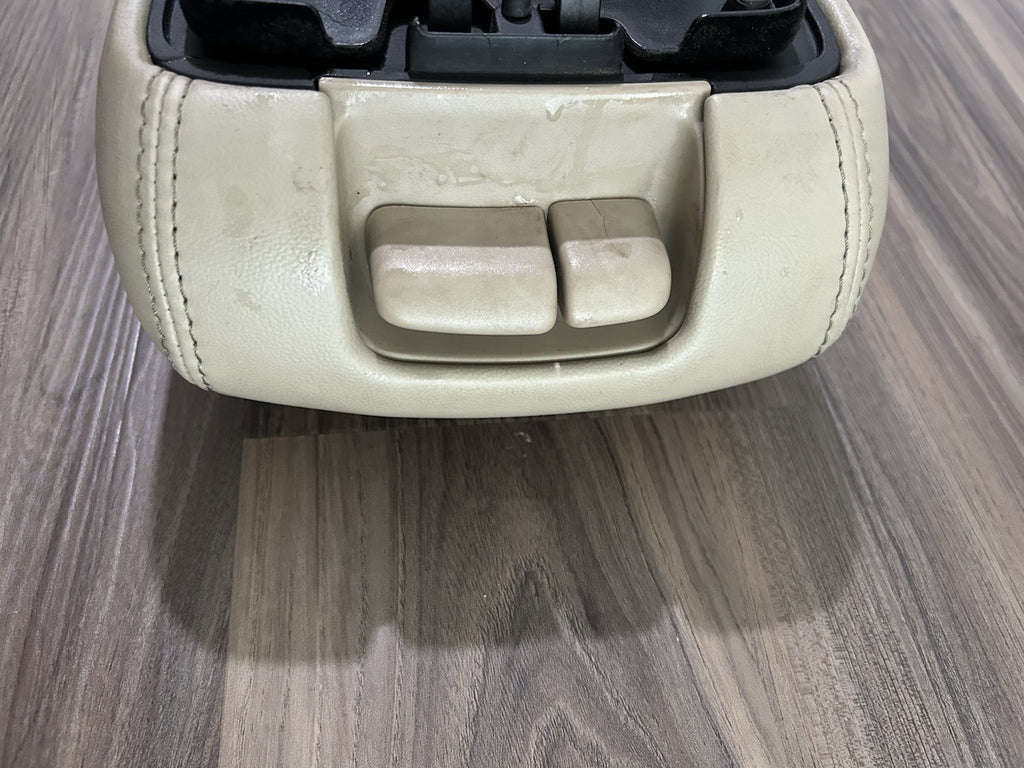 14-21 Grand Cherokee Beige LT Frost Leather Console Arm Rest Armrest Lid Pad OEM