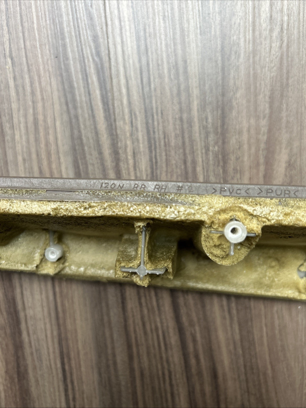 2001-2007 Toyota Sequoia Rear Right Door Panel Handle Armrest Brown