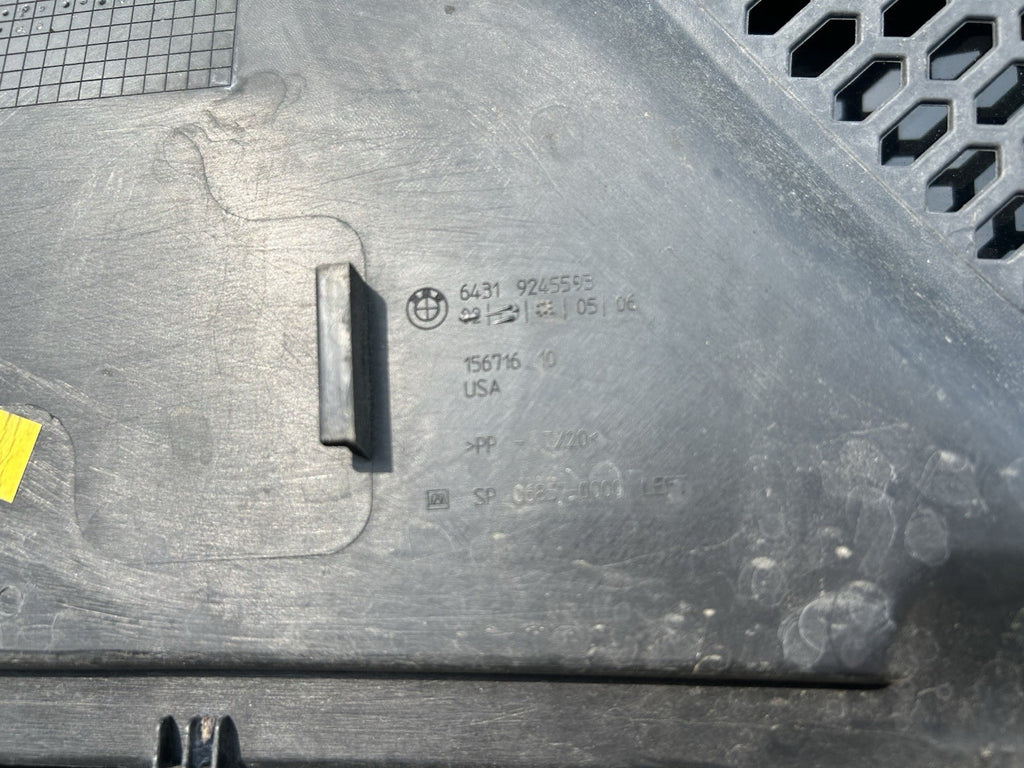 2014-2018 BMW X5 35IX F15 - Left Slotted Firewall / COWL Cover 9245593