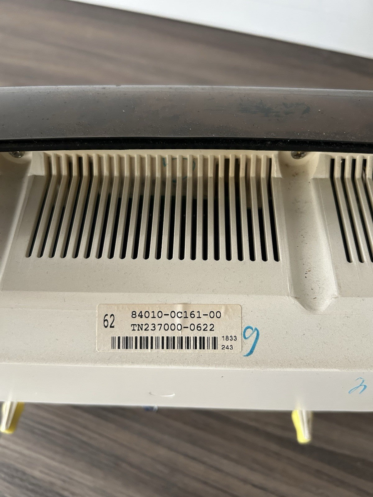 2001-2007 Toyota Sequoia 4x4 Heater Control Knob Switch Panel Radio Bezel OEM