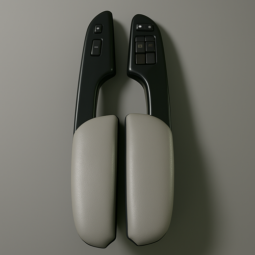 04-10  Toyota Sienna Driver Passenger Master Power Window Switch  Armrest Set