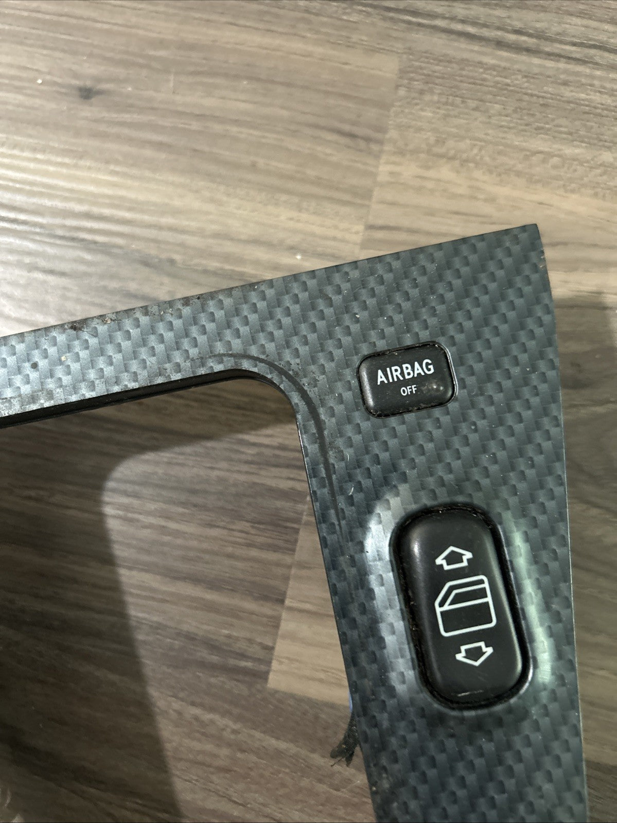 R170 97-04 Mercedes SLK Class Front Center Console Shifter Trim Cover K232