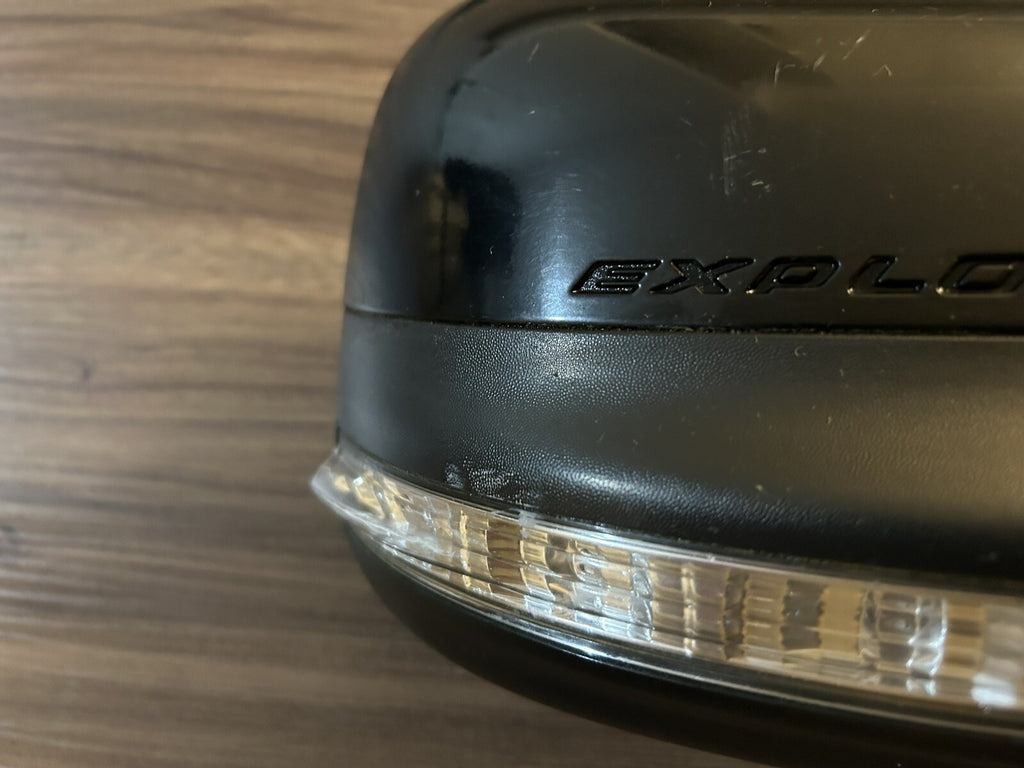 2011-2015 Ford Explorer Right Passenger Side View Door Mirror Power Black
