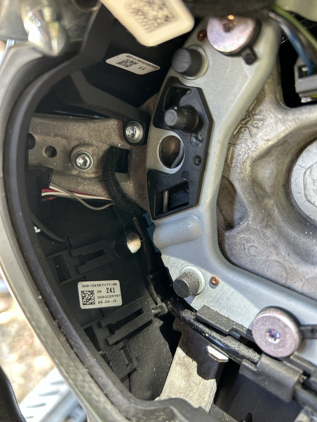 2014-2018 BMW X5 F15 15-19 BMW X6 F16 STEERING WHEEL W/ PADDLES (BLACK) M-SPORT!