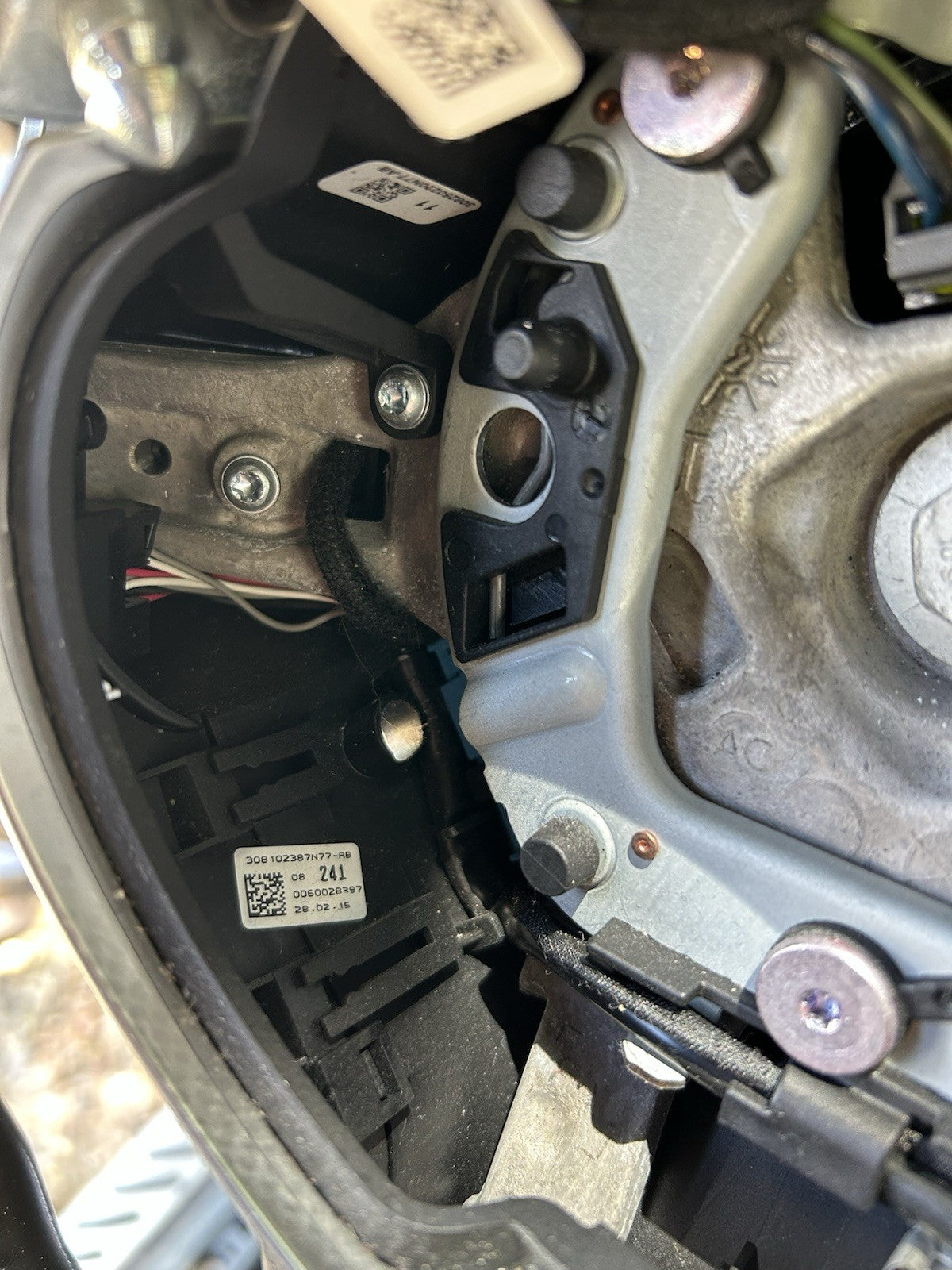 2014-2018 BMW X5 F15 15-19 BMW X6 F16 STEERING WHEEL W/ PADDLES (BLACK) M-SPORT!