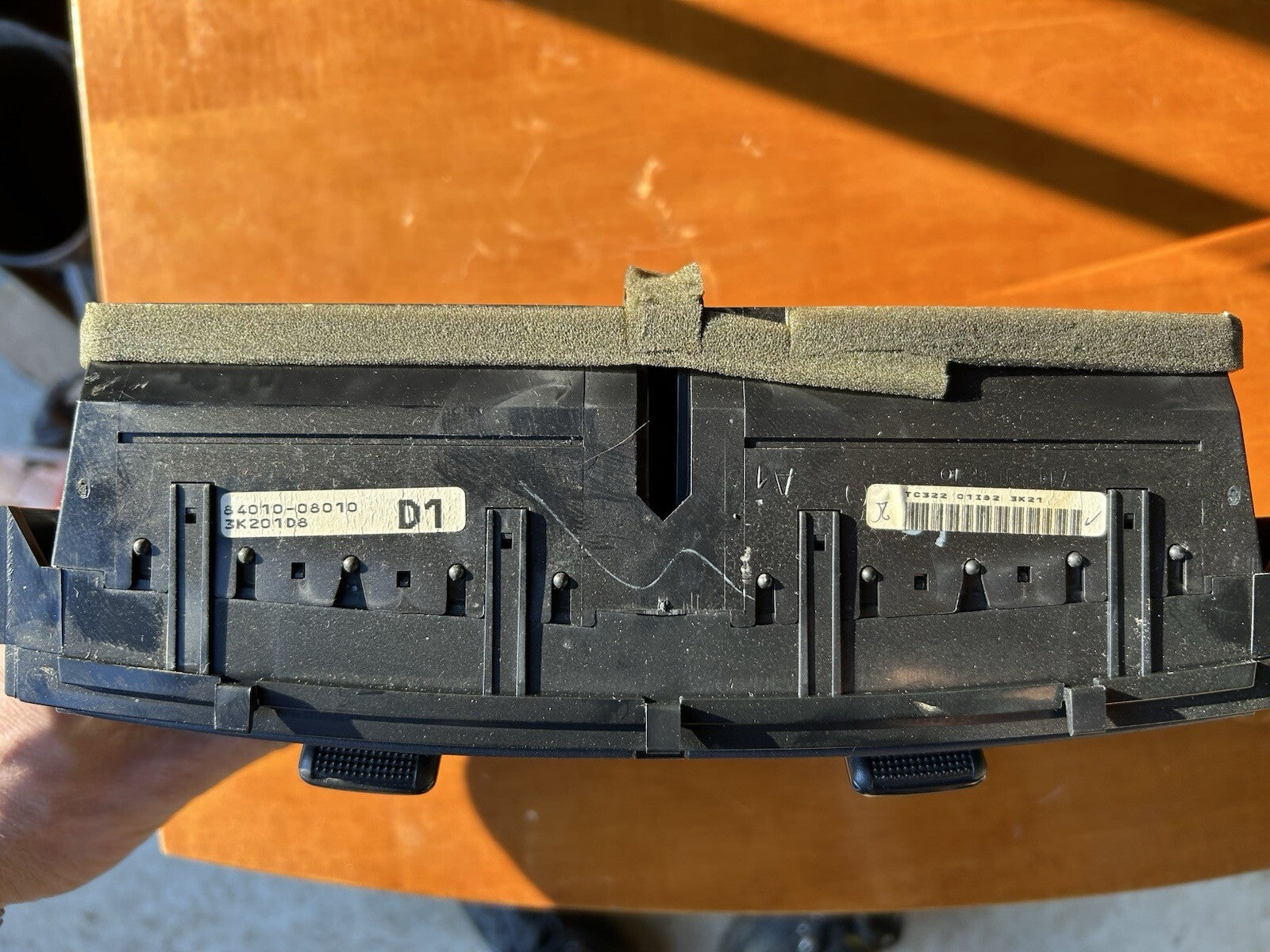 Heater A/c Control TOYOTA SIENNA 06 07 08 09 10 AC TEMPERATURE SWITCH MANUAL