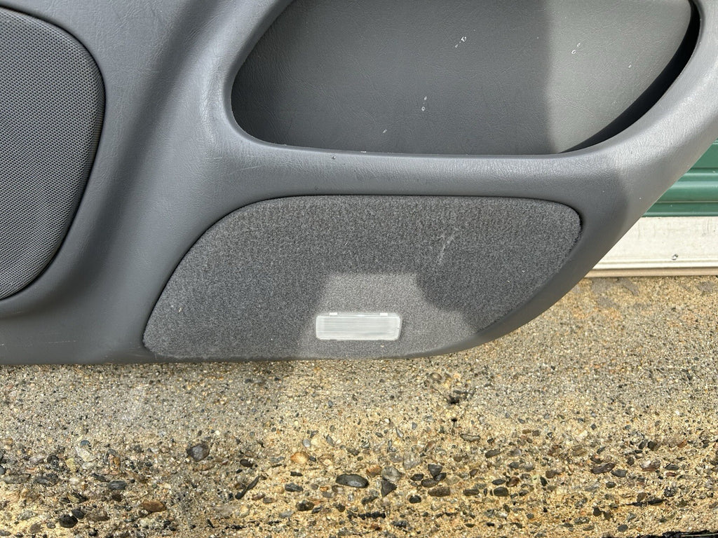 2001-2007 TOYOTA Tundra REAR Right Passenger SIDE DOOR PANEL TRIM Gray OEM