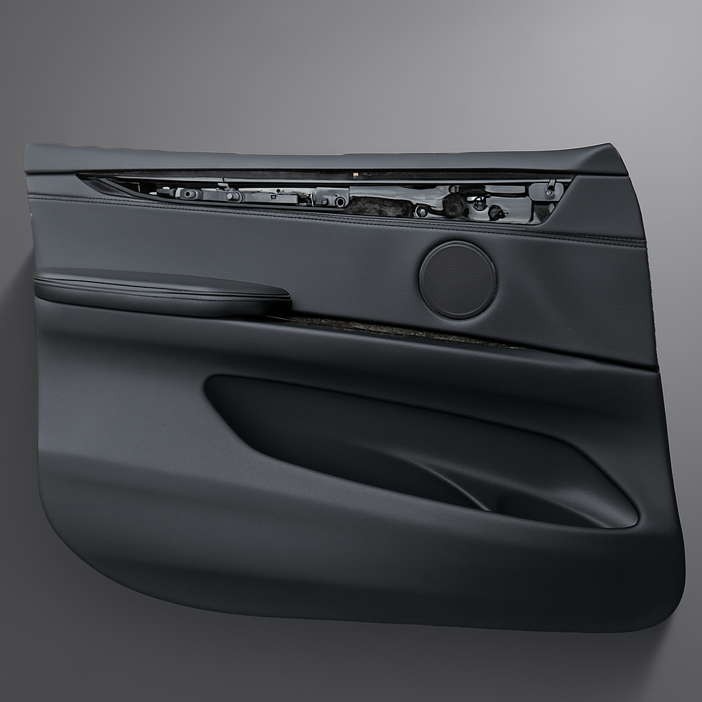 BMW X5 F15 FRONT LEFT DRIVER SIDE INTERIOR DOOR PANEL TRIM COVER OEM 2014-2018